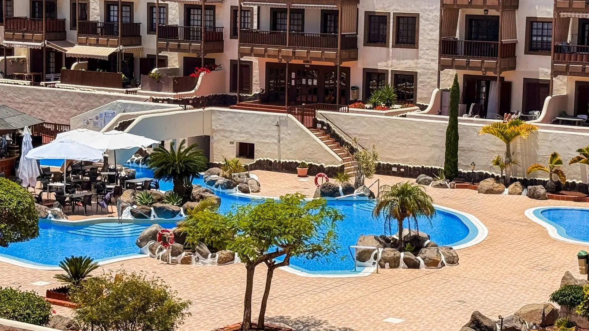 Magnificent Balcon With Sea And Pool View Daire Costa Del Silencio İspanya