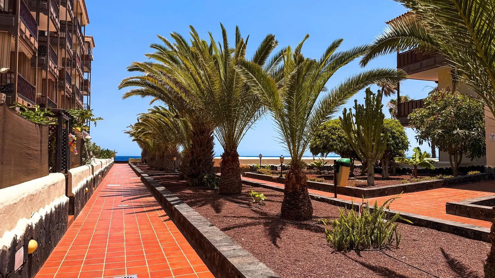 Magnificent Balcon With Sea And Pool View Daire Costa Del Silencio İspanya